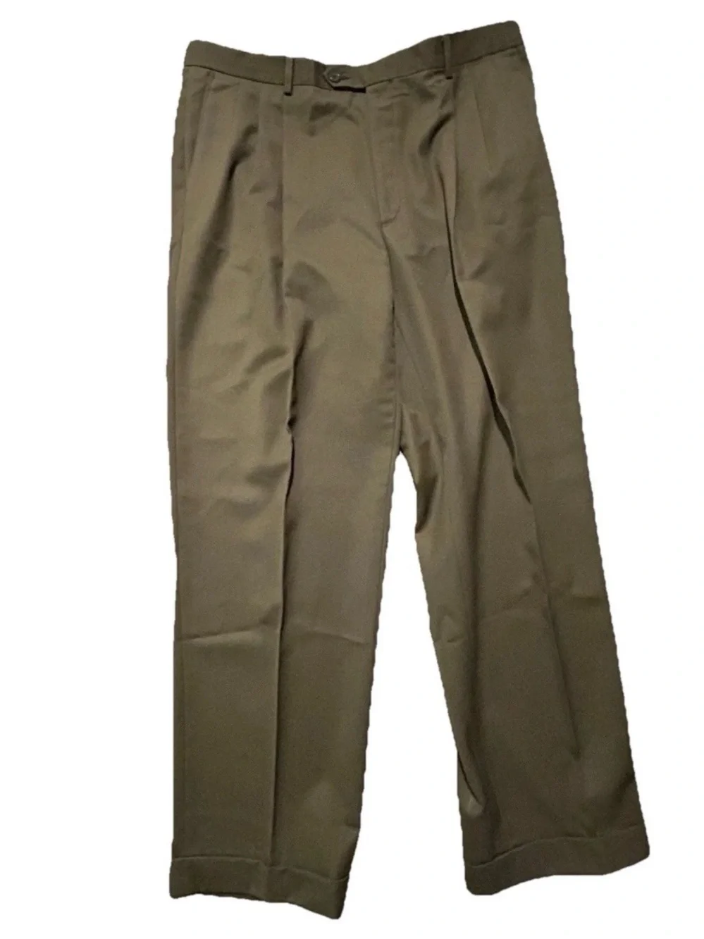 Men’s Monsieur by Givenchy Beige Pleated Dress Pants Size 40R